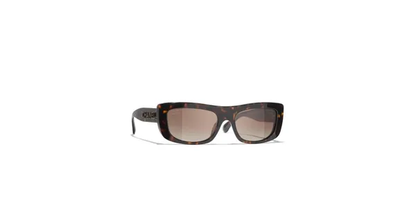 Lunettes de soleil Chanel CH 5559 Brown Havana authentique Chanel - Lunettes de soleil Fès Lamtioui Optique