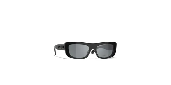 Lunettes de soleil Chanel CH 5559 Black Lunettes de soleil - Opticien-optométriste Lamtioui Fès Maroc