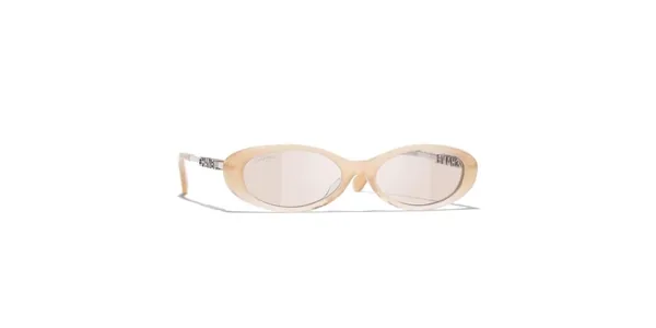 Modèle similaire Lunettes de soleil Chanel CH 5565 Gradient Nude - نضاضر شمس Lamtioui فاس
