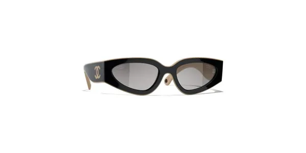 Lunettes de soleil Chanel CH 6056 Black Lunettes de soleil - Opticien-optométriste Lamtioui Fès Maroc