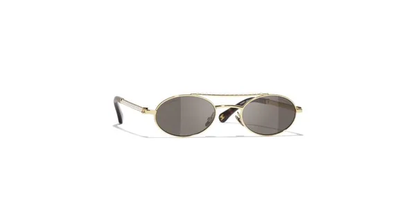 Lunettes de soleil Chanel CH 4297H Gold - نظارات شمسية Lamtioui Fès فاس المغرب