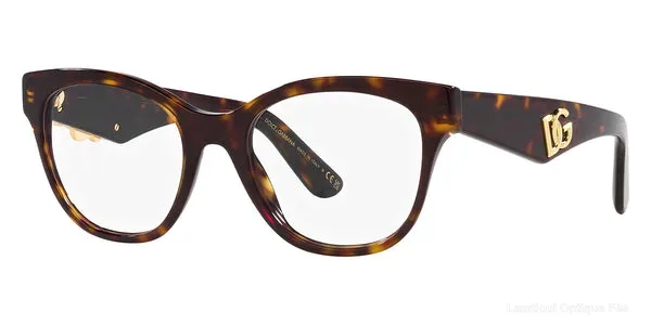 Lunettes de vue Dolce & Gabbana DG3371 502 53 authentique Dolce & Gabbana - Lunettes de vue Fès Lamtioui Optique
