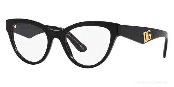 Lunettes de vue Dolce & Gabbana DG3372 501 52 authentique Dolce & Gabbana - Lunettes de vue Fès Lamtioui Optique