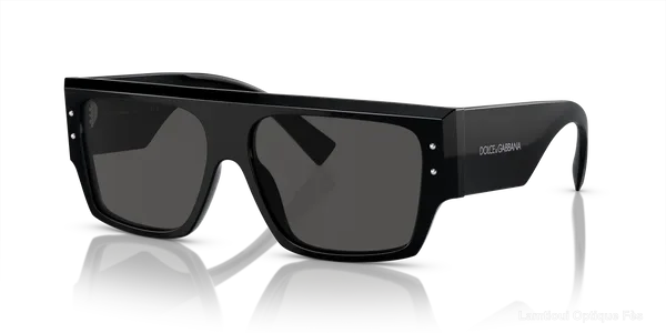 Lunettes de soleil Dolce & Gabbana DG4459 501/87 56 authentique Dolce & Gabbana - Lunettes de soleil Fès Lamtioui Optique