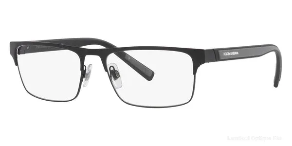 Lunettes de vue Dolce & Gabbana DG1343 1106 57 - Matte Black - نضارات طبية Dolce & Gabbana Lamtioui Optique فاس