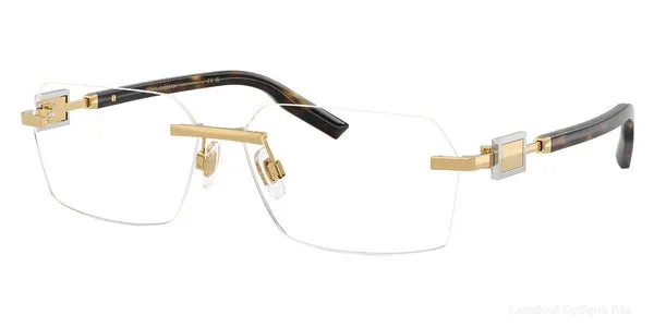 Alternative Lunettes de vue Dolce & Gabbana DG1361 02 60 - Gold Dolce & Gabbana - Fès Maroc