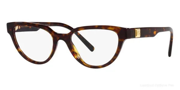 Lunettes de vue Dolce & Gabbana DG3358 502 51 - Havana - Dolce & Gabbana نظارات طبية فاس Lamtioui