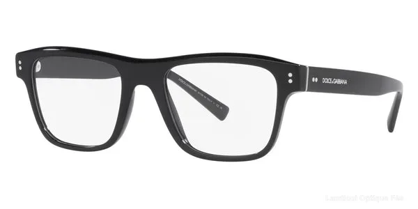 Lunettes de vue Dolce & Gabbana DG3362 501 53 - Black Default Title Fès Maroc