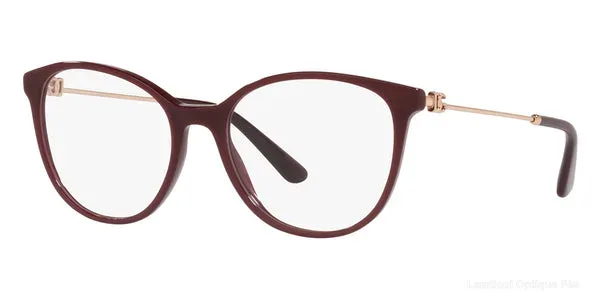 Lunettes de vue Dolce & Gabbana DG3363 3091 54 - Bordeaux - نضارات طبية Dolce & Gabbana Lamtioui Optique فاس