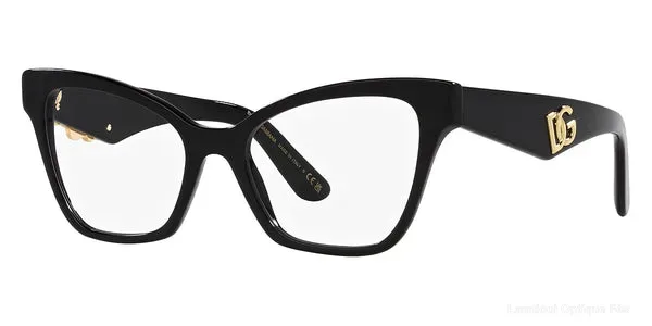 Lunettes de vue Dolce & Gabbana DG3369 501 50 - Black Lunettes de vue - Opticien-optométriste Lamtioui Fès Maroc