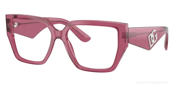 Lunettes de vue Dolce & Gabbana DG3373 3211 53 - Transparent Bordeaux نضارات طبية Dolce & Gabbana - Opticien-optométriste فاس