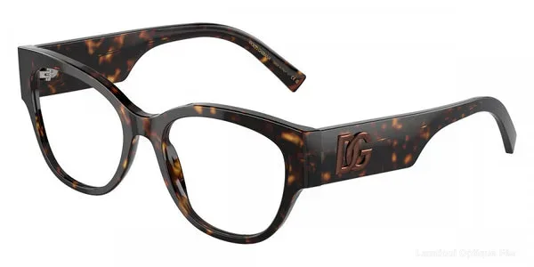 Lunettes de vue Dolce & Gabbana DG3377 502 51 - Havana - Dolce & Gabbana نظارات طبية فاس Lamtioui