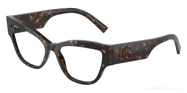 Lunettes de vue Dolce & Gabbana DG3378 502 55 - Havana - Lamtioui Optique Fès