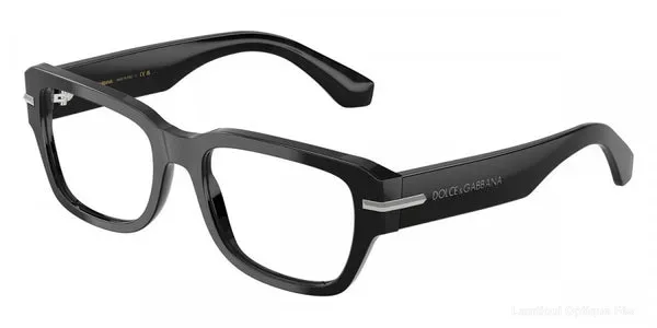 Lunettes de vue Dolce & Gabbana DG3408 501 - Black authentique Dolce & Gabbana - Lunettes de vue Fès Lamtioui Optique