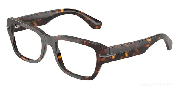 Lunettes de vue Dolce & Gabbana DG3408 502 - Havana - Dolce & Gabbana نظارات طبية فاس Lamtioui