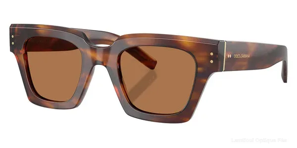 Alternative Lunettes de soleil Dolce & Gabbana DG4413 306373 48 - Vintage Havana Dolce & Gabbana - Fès Maroc