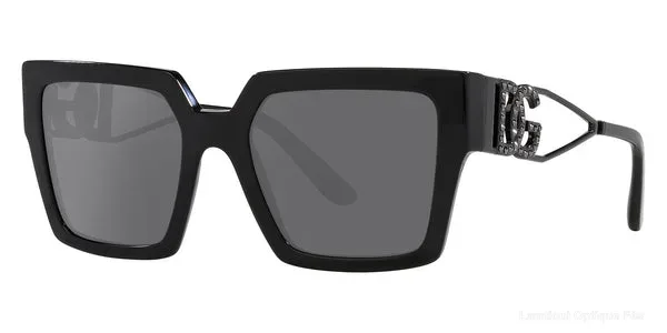 Lunettes de soleil Dolce & Gabbana DG4446B 501/6G 53 - Black - Lamtioui Optique Fès