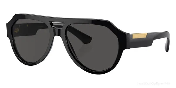Lunettes de soleil Dolce & Gabbana DG4466 501/87 56 - Black Lunettes de soleil - Opticien-optométriste Lamtioui Fès Maroc
