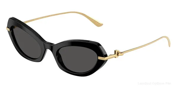 Lunettes de soleil Dolce & Gabbana DG4473 501/87 52 - Black/Gold نضاضر شمس Dolce & Gabbana - Opticien-optométriste فاس