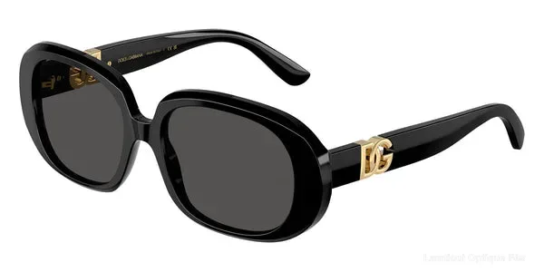 Lunettes de soleil Dolce & Gabbana DG4476 501/87 56 - Black Default Title Fès Maroc