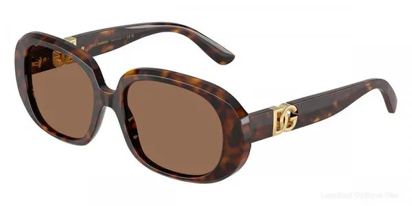 Lunettes de soleil Dolce & Gabbana DG4476 502/73 56 - Havana authentique Dolce & Gabbana - Lunettes de soleil Fès Lamtioui Optique