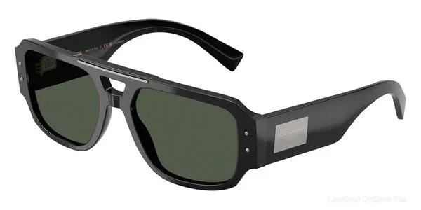 Lunettes de soleil Dolce & Gabbana DG4482 28209A 57 - Brushed Black Lunettes de soleil - Opticien-optométriste Lamtioui Fès Maroc