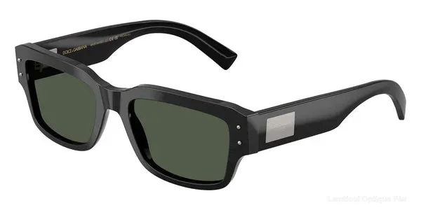 Lunettes de soleil Dolce & Gabbana DG4483 28209A 54 - Brushed Black - نضاضر شمس Dolce & Gabbana Lamtioui Optique فاس