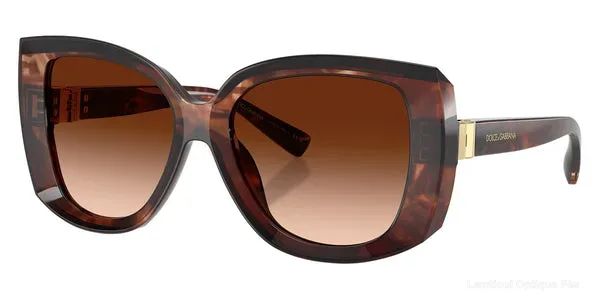 Lunettes de soleil Dolce & Gabbana DG4495 322274 56 - Dark Red Havana authentique Dolce & Gabbana - Lunettes de soleil Fès Lamtioui Optique