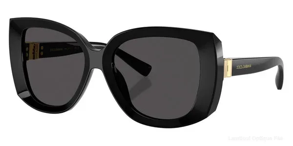 Lunettes de soleil Dolce & Gabbana DG4495 501/87 56 - Black - Lamtioui Optique Fès