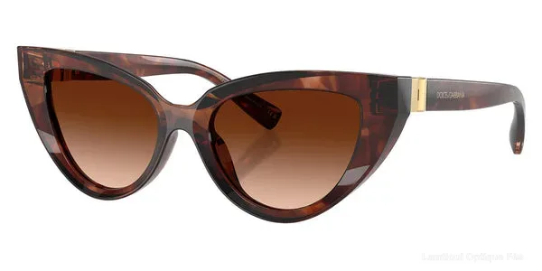 Lunettes de soleil Dolce & Gabbana DG4497 322274 52 - Dark Red Havana Lunettes de soleil - Opticien-optométriste Lamtioui Fès Maroc