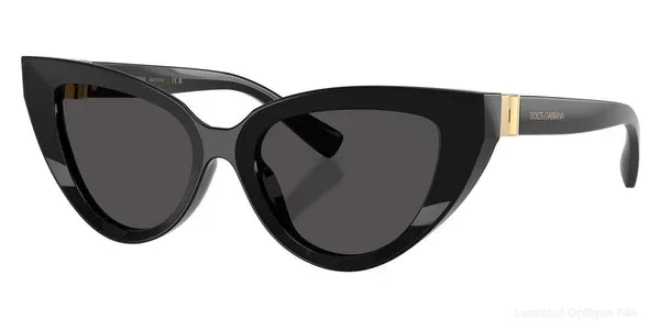 Lunettes de soleil Dolce & Gabbana DG4497 501/87 52 - Black - Lamtioui Optique Fès
