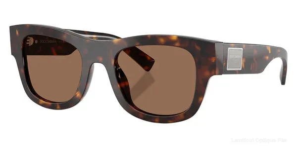 Lunettes de soleil Dolce & Gabbana DG4509 502/73 52 - Havana - Dolce & Gabbana نظارات شمسية فاس Lamtioui