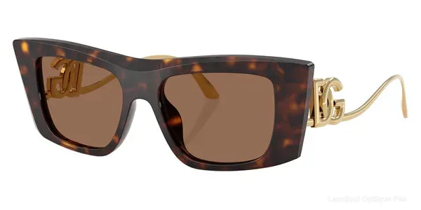 Lunettes de soleil Dolce & Gabbana DG4510 502/73 51 - Brown Tortoise/Gold - Dolce & Gabbana نظارات شمسية فاس Lamtioui