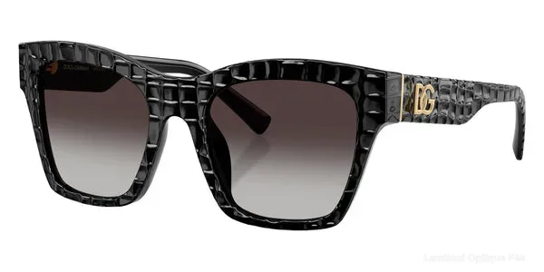 Modèle similaire Lunettes de soleil Dolce & Gabbana DG4512 32888G 53 - Black Texture Cocco - نضاضر شمس Lamtioui فاس