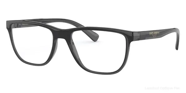 Lunettes de vue Dolce & Gabbana DG5053 3257 56 - Transparent Gray/Black Default Title Fès Maroc