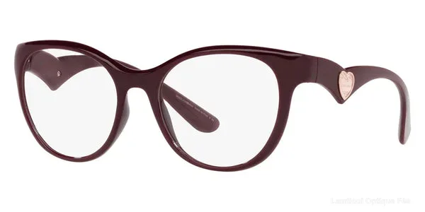 Lunettes de vue Dolce & Gabbana DG5069 3285 53 - Transparent Bordeaux - Dolce & Gabbana نظارات طبية فاس Lamtioui