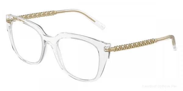 Lunettes de vue Dolce & Gabbana DG5087 3133 53 - Crystal/Gold Default Title Fès Maroc