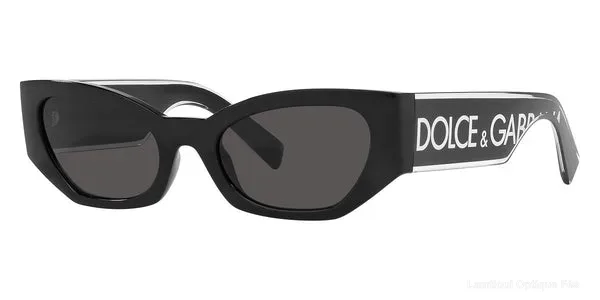 Lunettes de soleil Dolce & Gabbana DG6186 501/87 52 - Black authentique Dolce & Gabbana - Lunettes de soleil Fès Lamtioui Optique