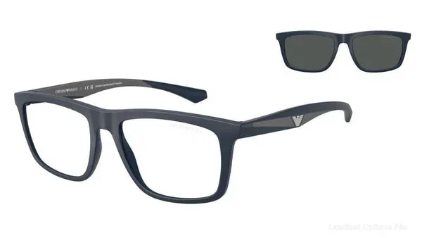 Lunettes de vue Emporio Armani CLIP-ON - EA4235F 61851W 55 - Emporio Armani نظارات طبية فاس Lamtioui