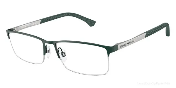 Lunettes de vue Emporio Armani EA1041 3017 55 - Matte Green/Aluminium Lunettes de vue - Opticien-optométriste Lamtioui Fès Maroc