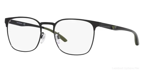 Lunettes de vue Emporio Armani EA1135D 3014 55 - Shiny Black/Green - Lamtioui Optique Fès
