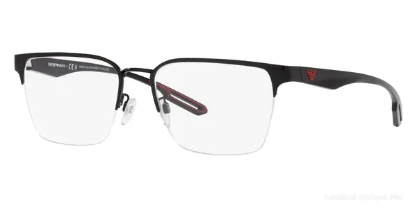 Lunettes de vue Emporio Armani EA1137 3014 56 - Shiny Black authentique Emporio Armani - Lunettes de vue Fès Lamtioui Optique