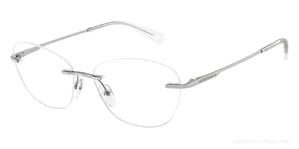 Lunettes de vue Emporio Armani EA1167 3015 55 - Shiny Silver Lunettes de vue - Opticien-optométriste Lamtioui Fès Maroc