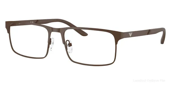 Lunettes de vue Emporio Armani EA1170 3397 - Matte Brown authentique Emporio Armani - Lunettes de vue Fès Lamtioui Optique