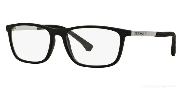 Lunettes de vue Emporio Armani EA3069 5063 55 - Rubber Black نضارات طبية Emporio Armani - Opticien-optométriste فاس