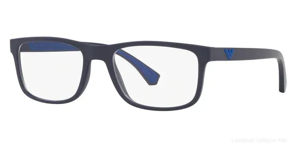 Lunettes de vue Emporio Armani EA3147 5754 55 - Matte Blue - Emporio Armani نظارات طبية فاس Lamtioui