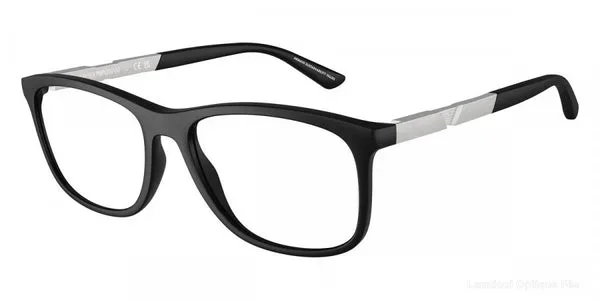 Lunettes de vue Emporio Armani EA3247 5001 53 - Matte Black/Aluminium Default Title Fès Maroc