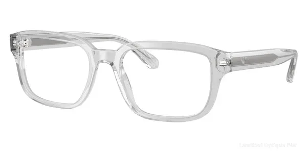 Lunettes de vue Emporio Armani EA3255 6250 53 - Shiny Transparent Crystal Lunettes de vue - Opticien-optométriste Lamtioui Fès Maroc