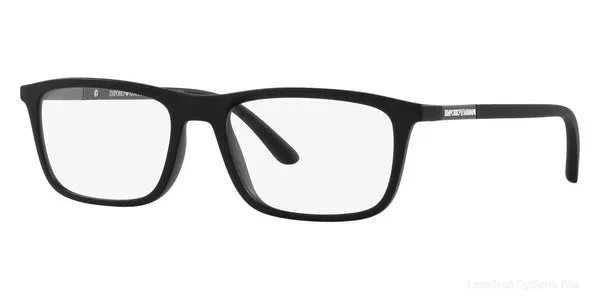 Lunettes de vue Emporio Armani EA4160 50421W 55 - Matte Black - Emporio Armani نظارات طبية فاس Lamtioui