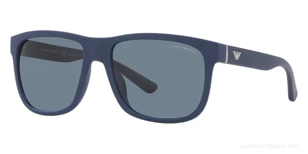 Lunettes de soleil Emporio Armani EA4182U 50882V 57 - Matte Blue - Lamtioui Optique Fès